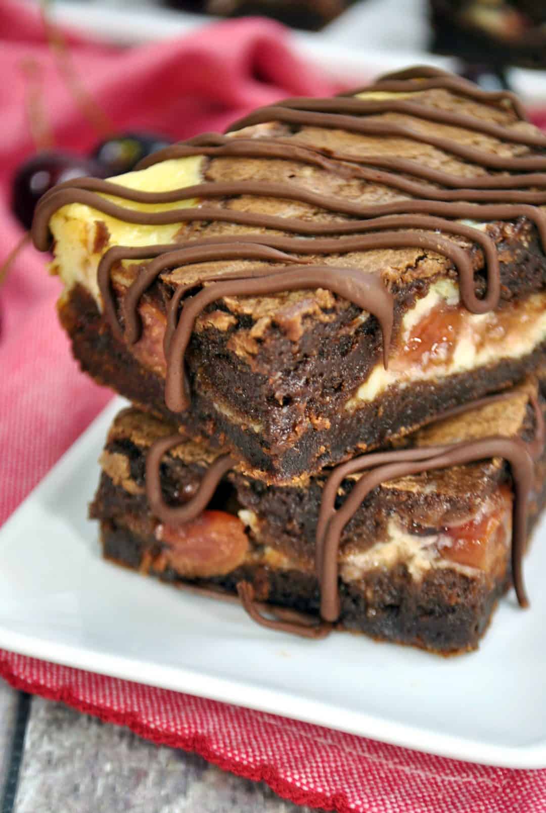 Cherry Cheesecake Brownies - Sweet Pea&amp;#39;s Kitchen