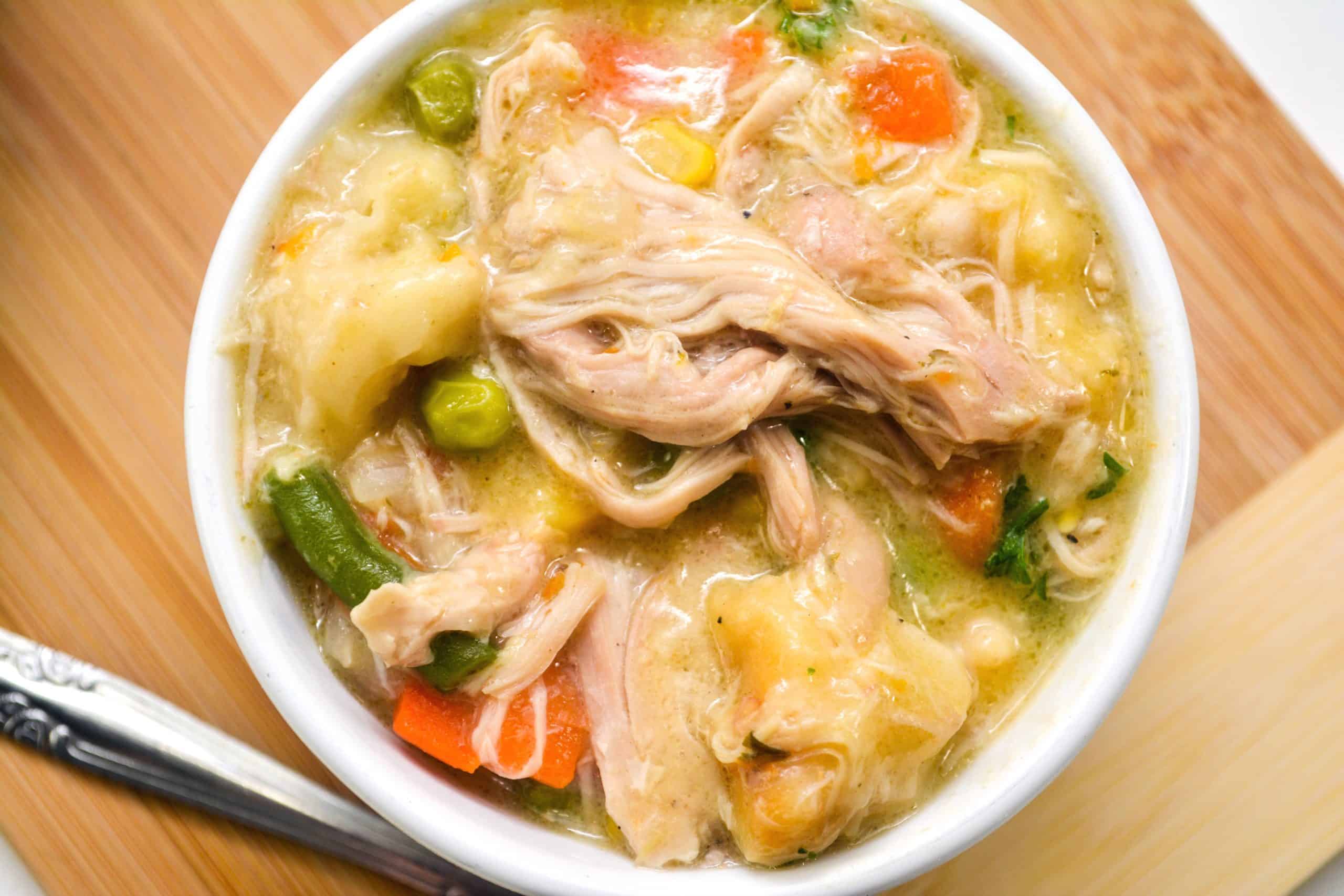 Crockpot Chicken And Dumplings