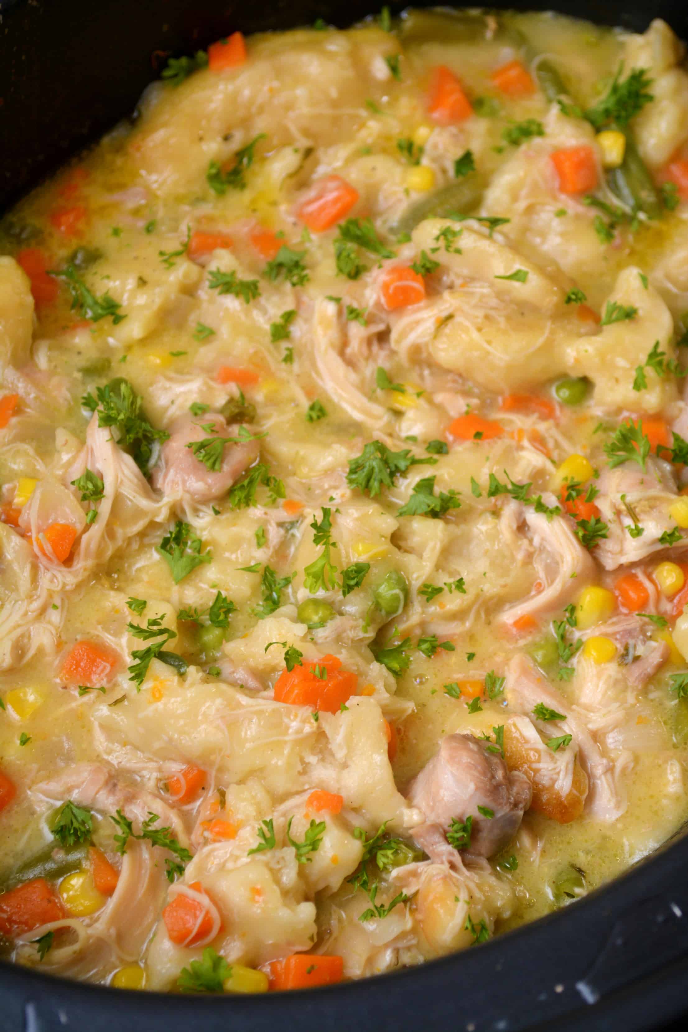 crockpot chicken and dumplings