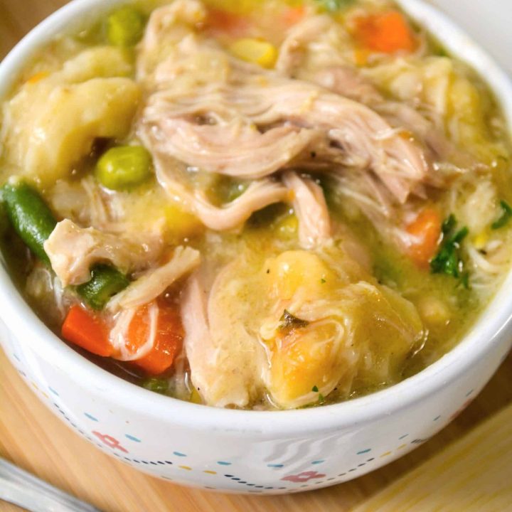 Crock Pot Chicken and Dumplings - Easy Homemade Chicken and Dumplings