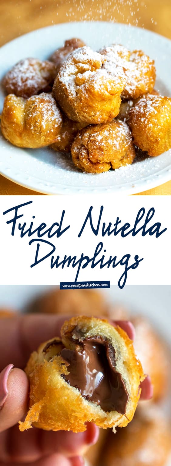 Fried Nutella Dumplings