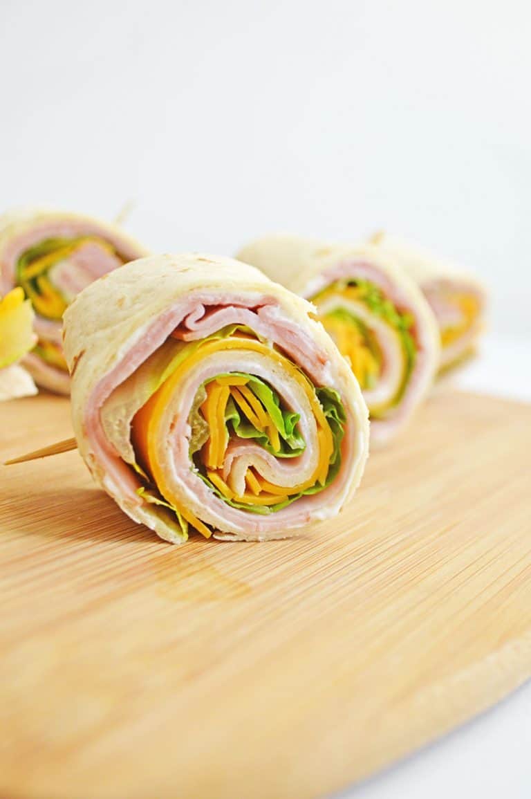 Ham And Cheese Pinwheels Ham And Cheese Tortilla Roll Ups 7408