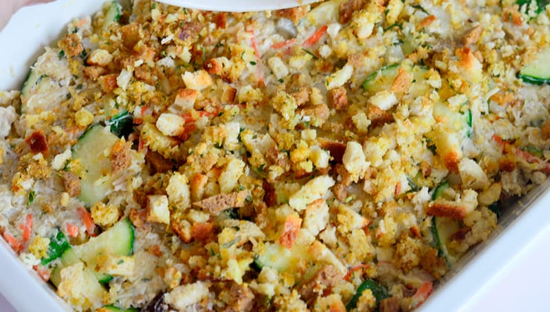 Turkey Zucchini Casserole Easy Casserole Recipes