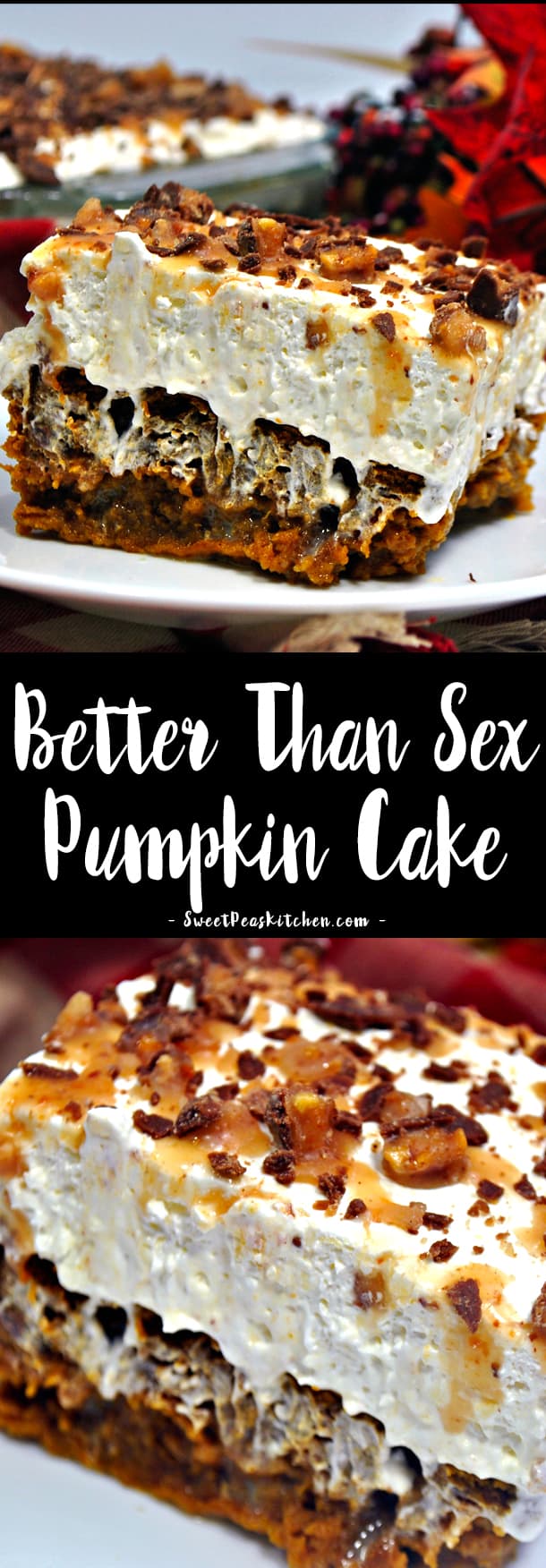 Better Than Sex Pumpkin Cake