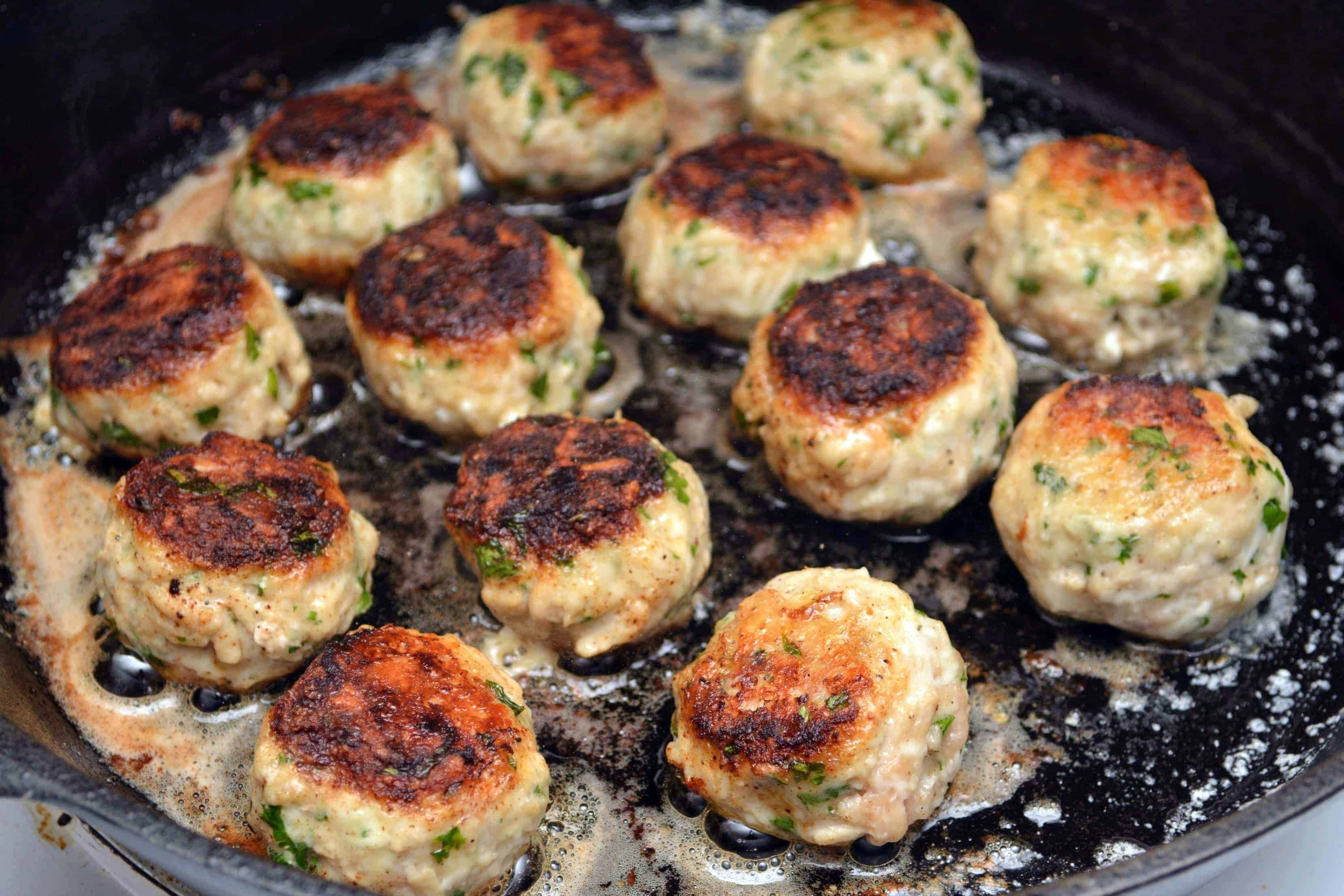 stuffed turkey meatballs