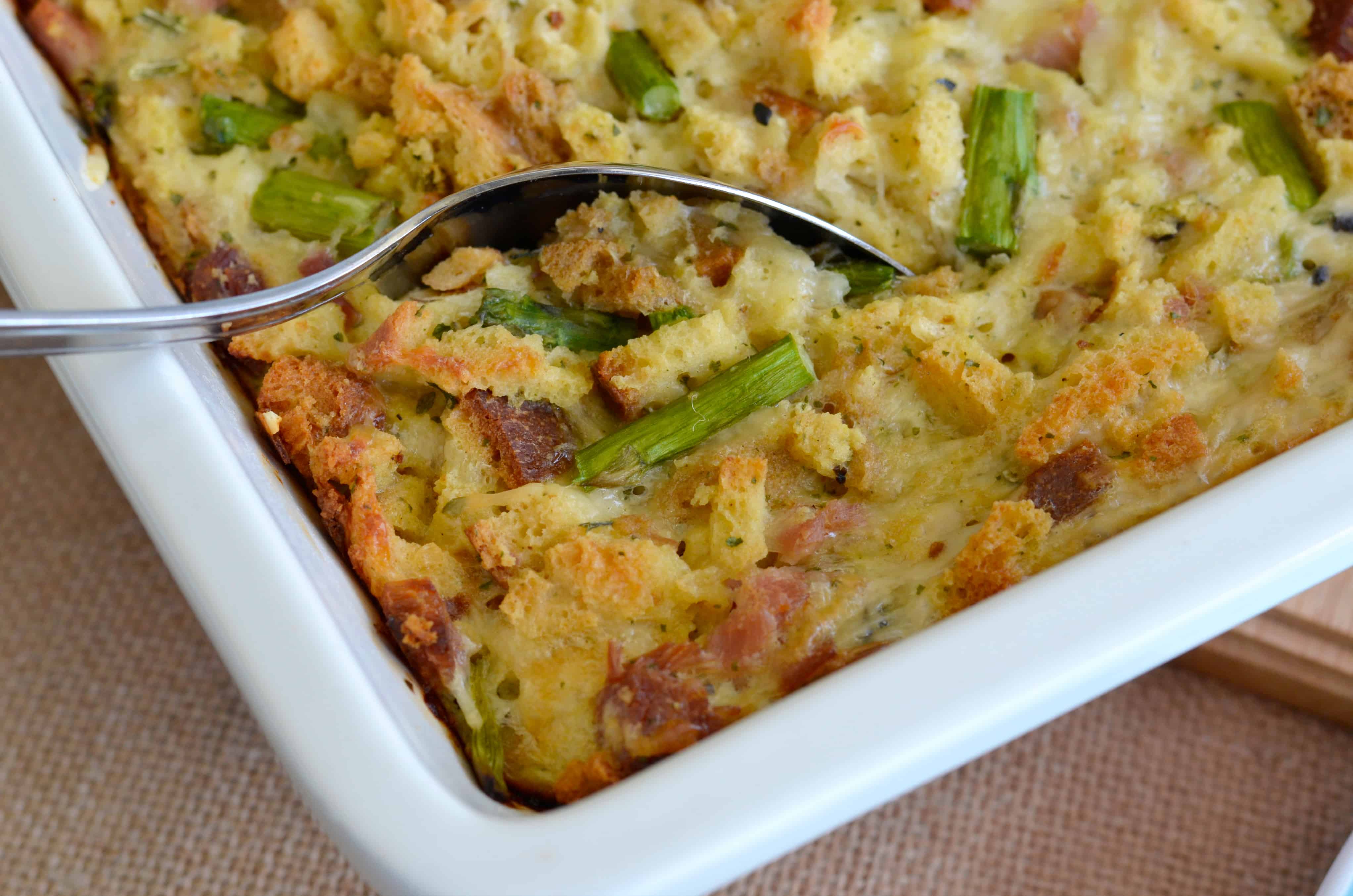 Ham & Asparagus Casserole - Sweet Pea's Kitchen