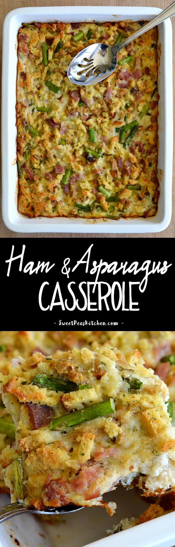 Ham & Asparagus Casserole - Sweet Pea's Kitchen