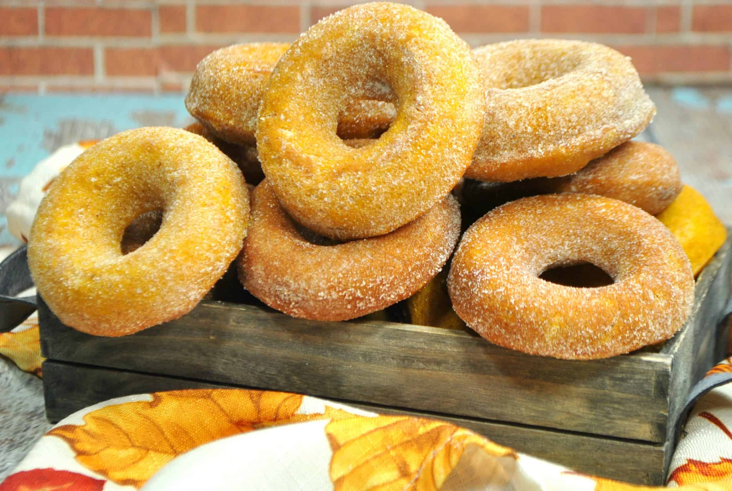 Pumpkin Spice Doughnuts Final