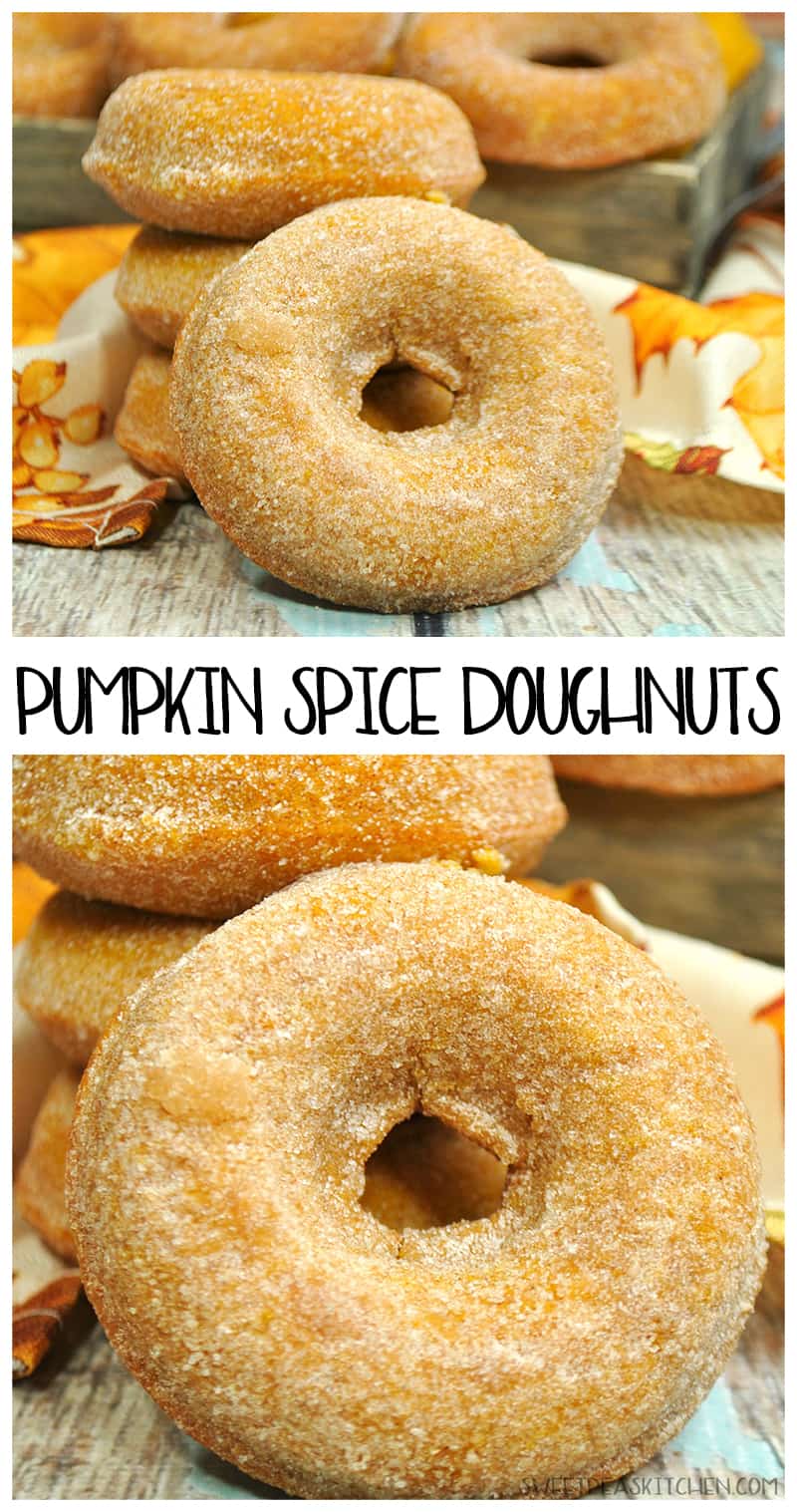 Pumpkin Spice Doughnuts