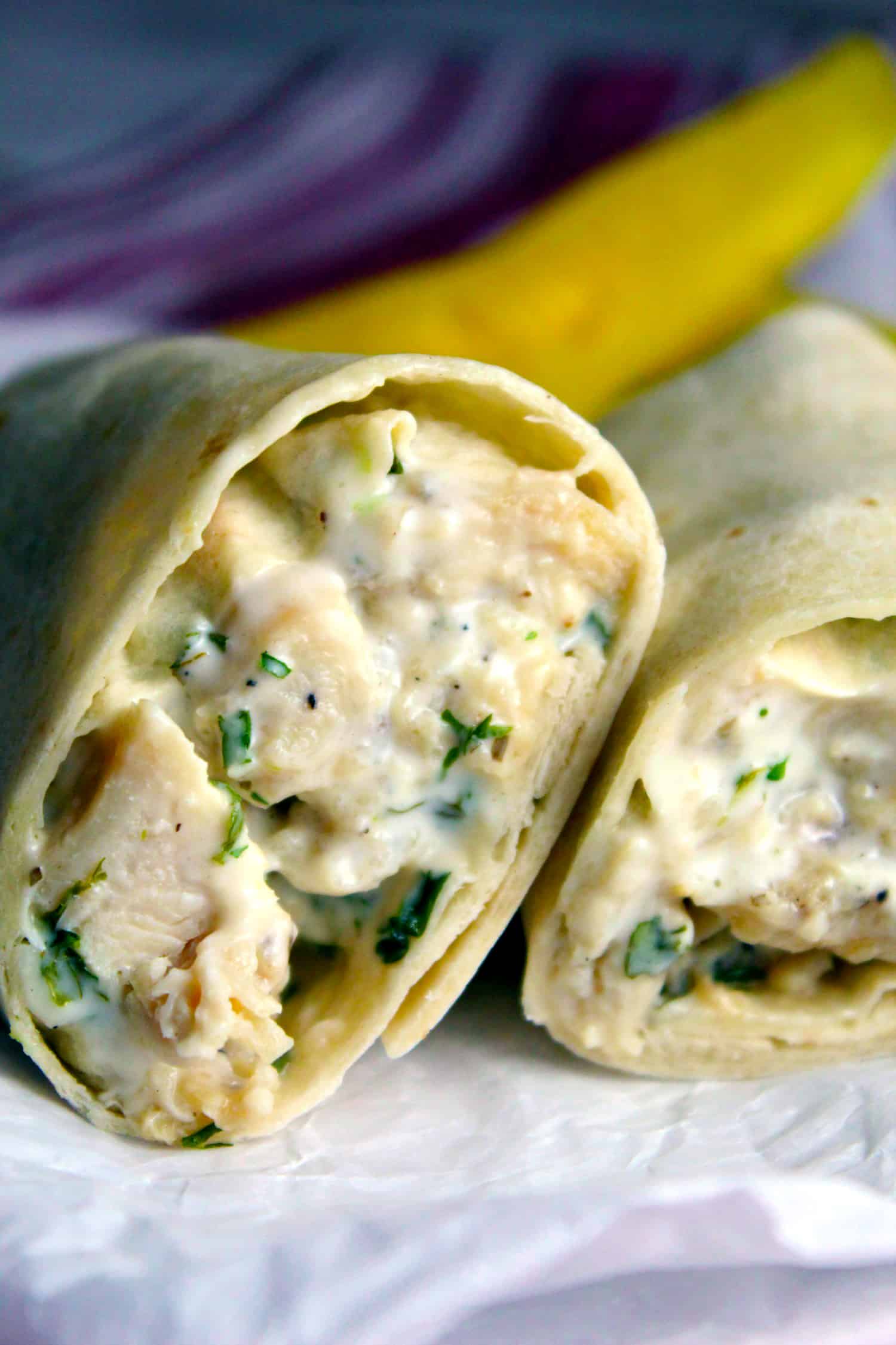 Chicken Ranch Wraps