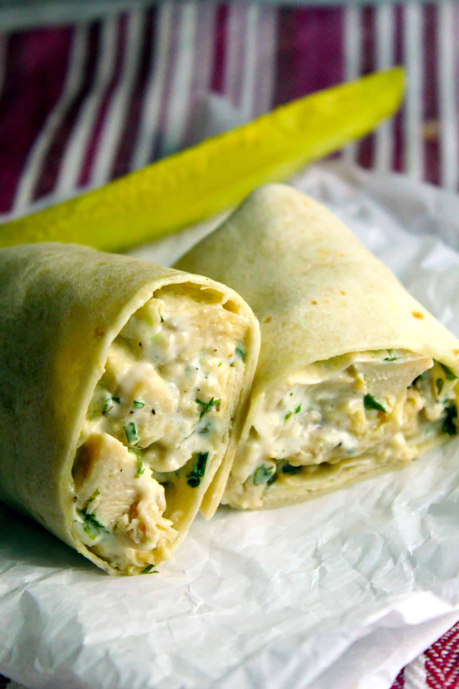 Ranch Chicken Wraps