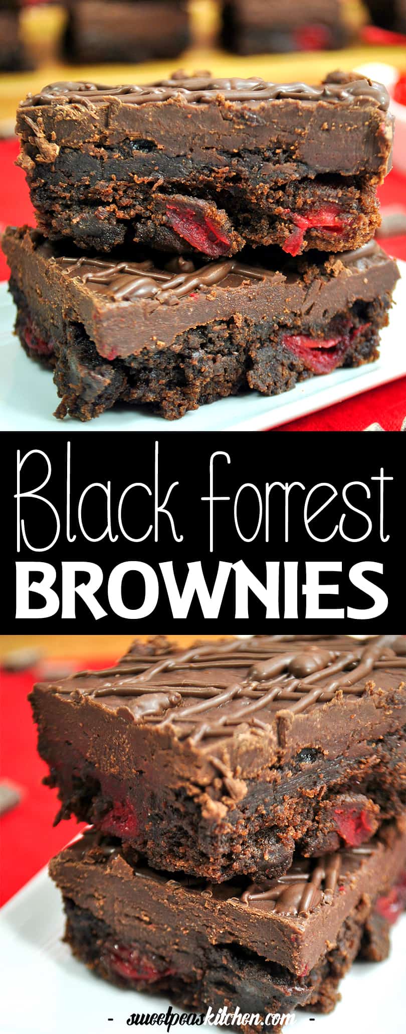 Black Forest Brownies