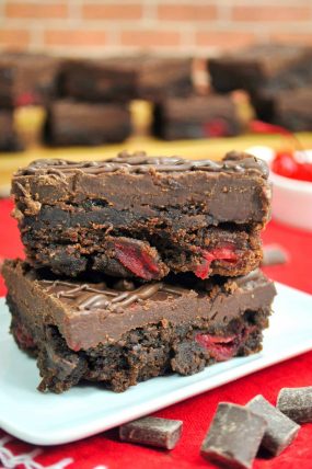 Black Forest Brownies Recipe