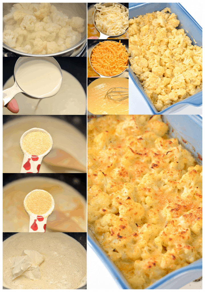 cheesy cauliflower recipe