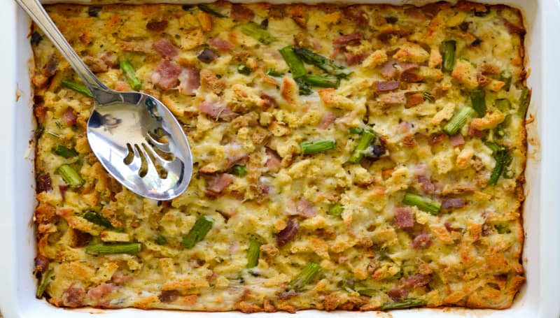 Ham & Asparagus Casserole - Sweet Pea's Kitchen