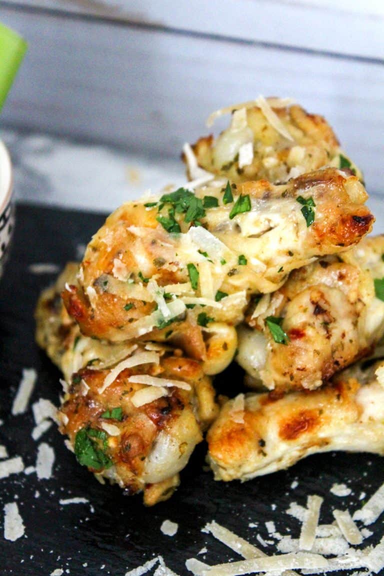 Instant Pot Garlic Parmesan Chicken Wings Sweet Pea's Kitchen