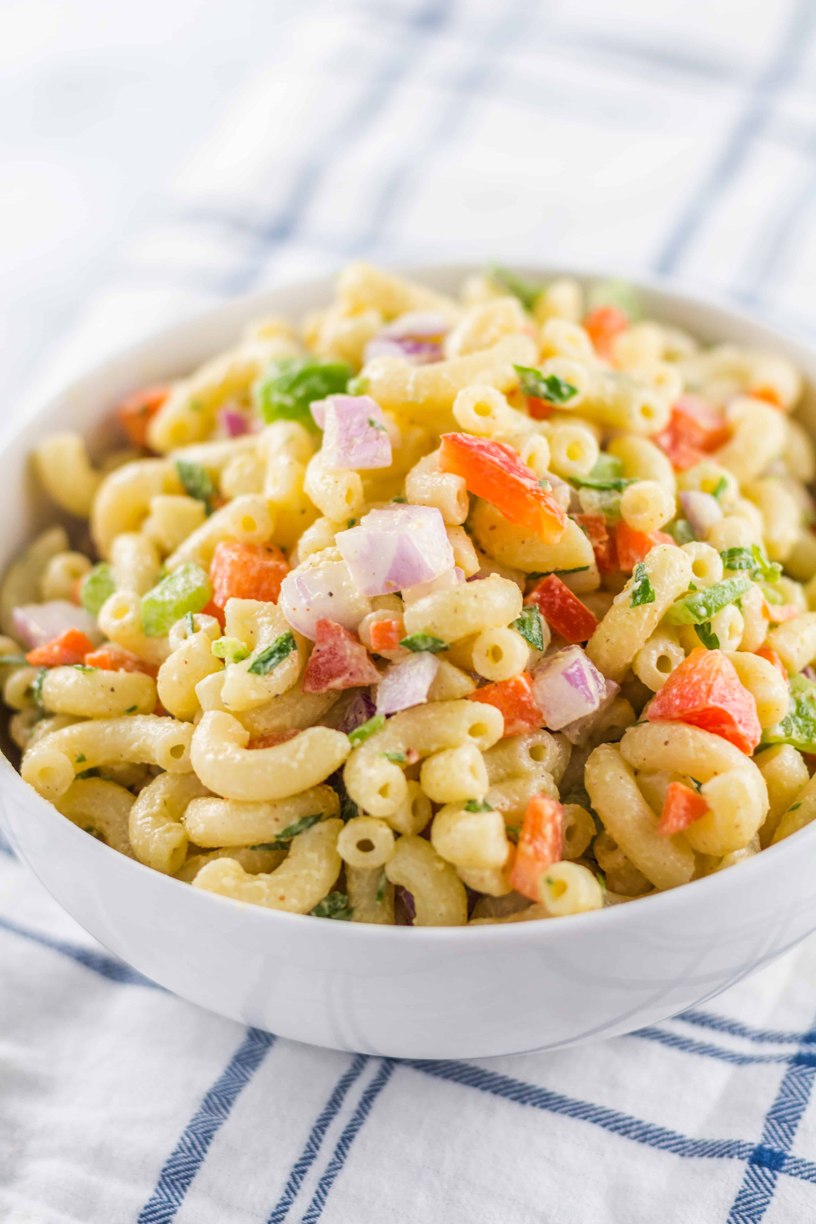 easy macaroni salad recipe with mayo