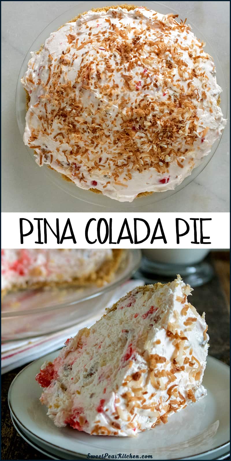 Pina Colada Pie ON PINTEREST
