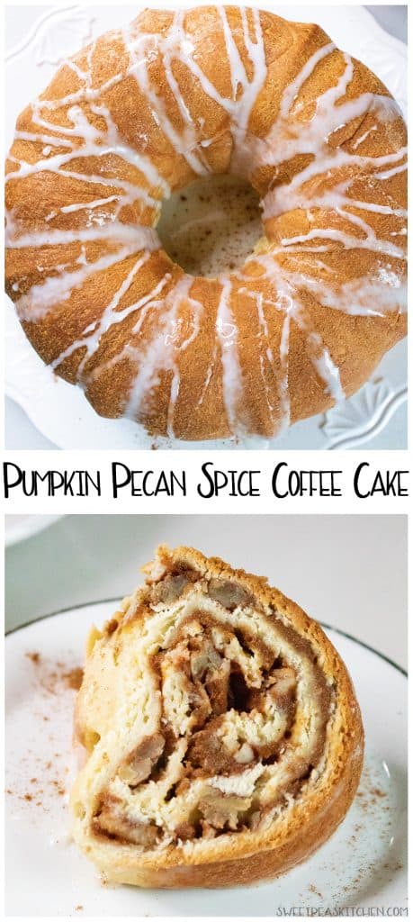 Pumpkin Spice Coffee Cake - Sweet Pea's Kitchen