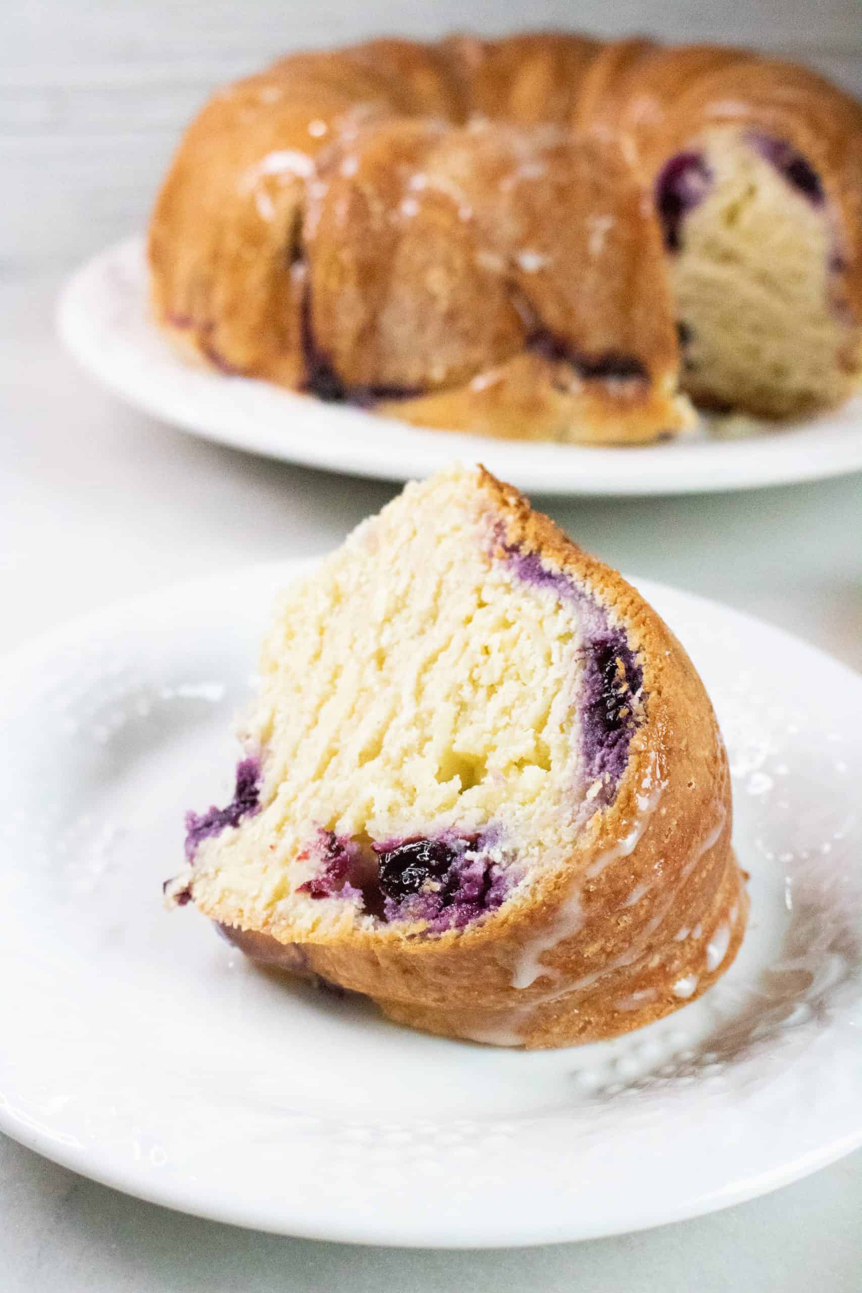 Lemon Blueberry Coffee Cake