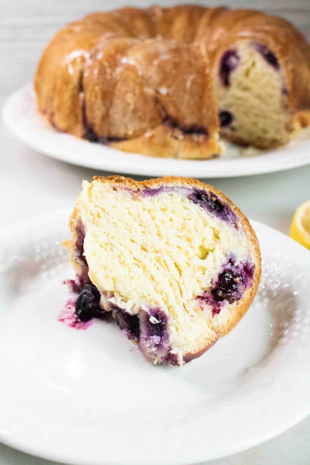 Lemon Blueberry Coffee Cake - Sweet Pea's Kitchen