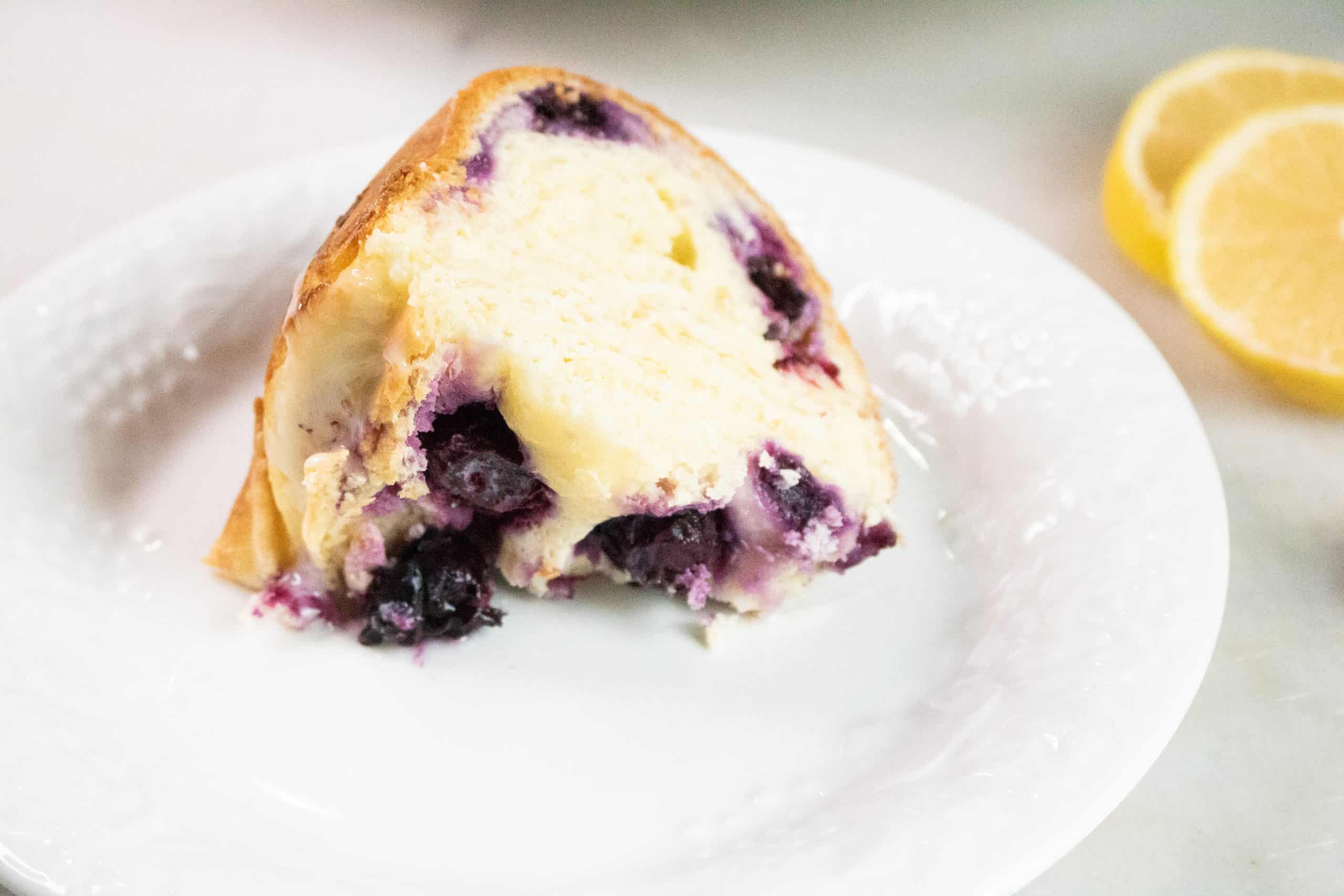 lemon blueberry coffee cake