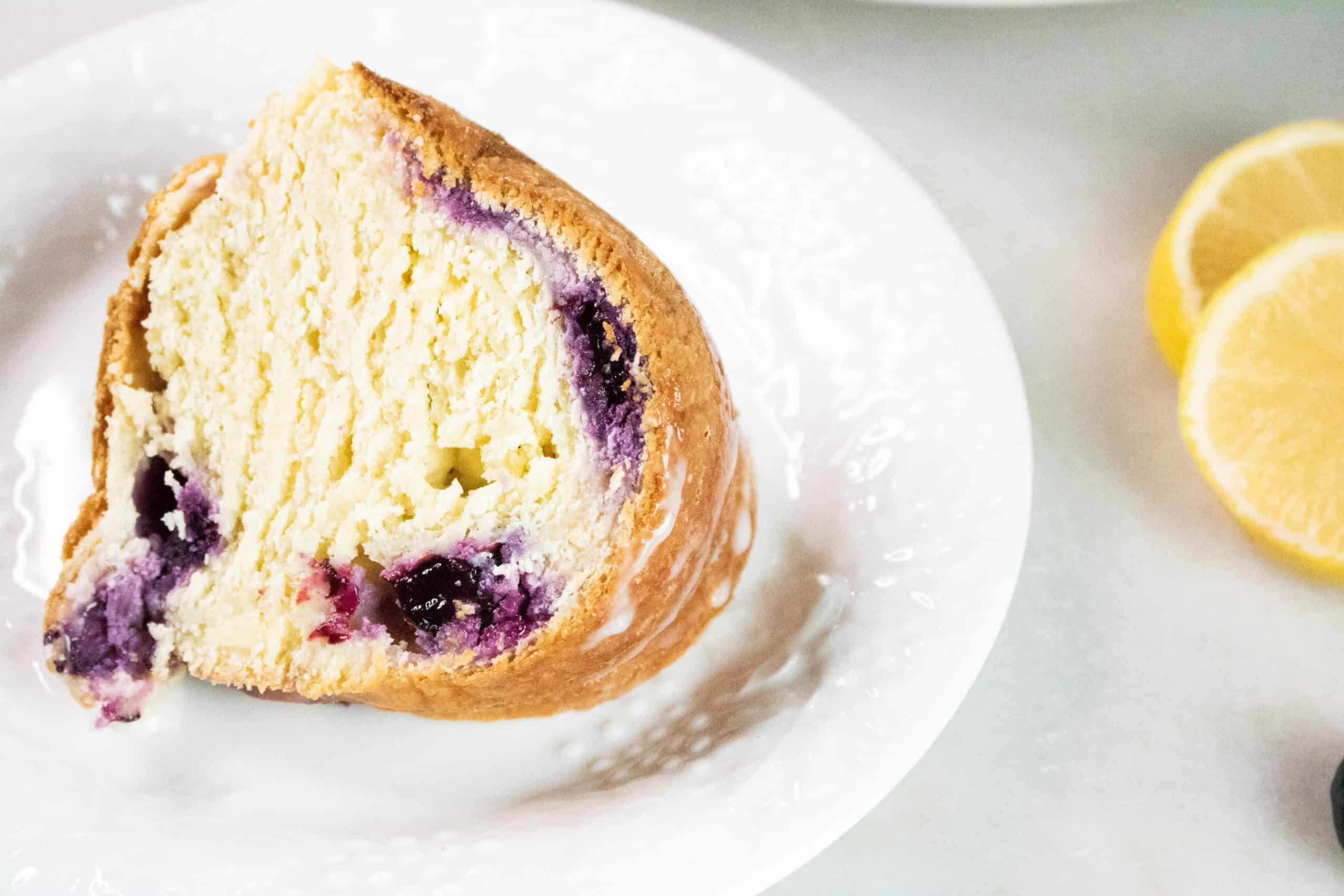 lemon blueberry coffee cake