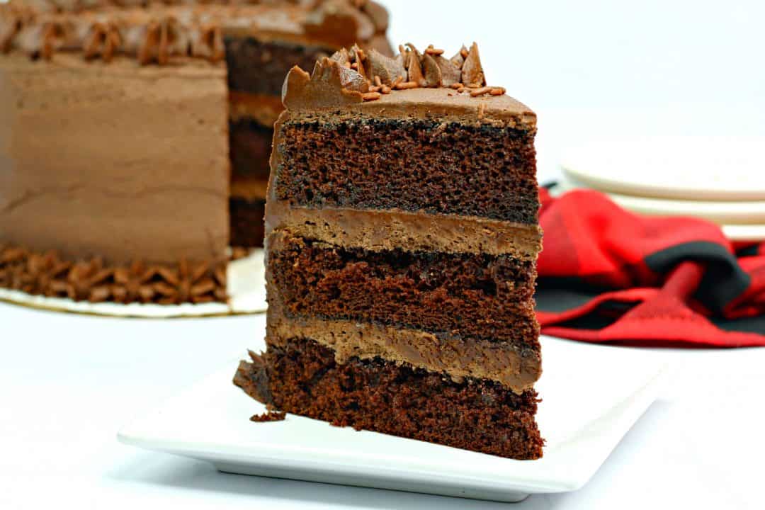 Blackout Dark Chocolate Cake Recipe - Sweet Pea's Kitchen