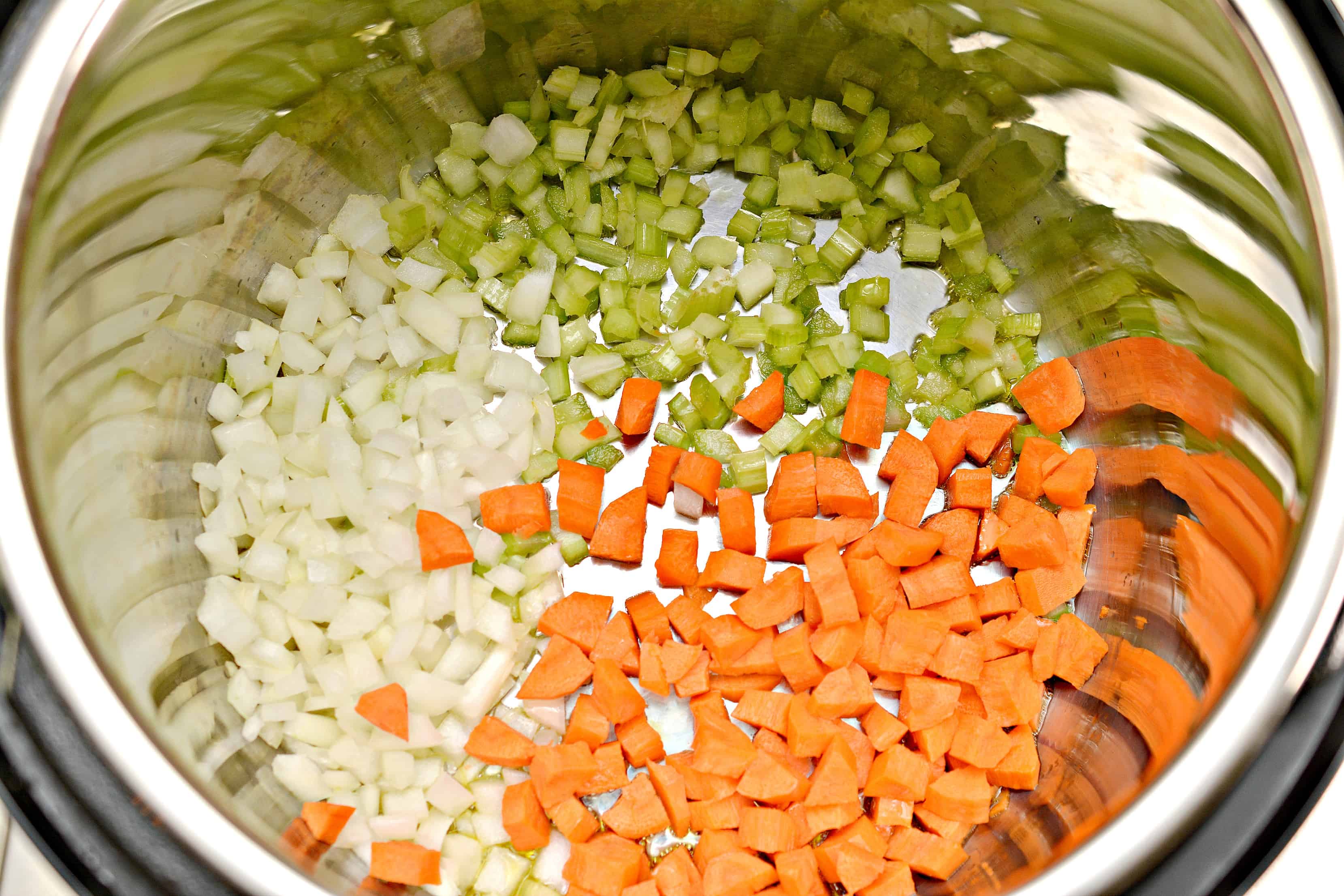 veggies in the instant pot