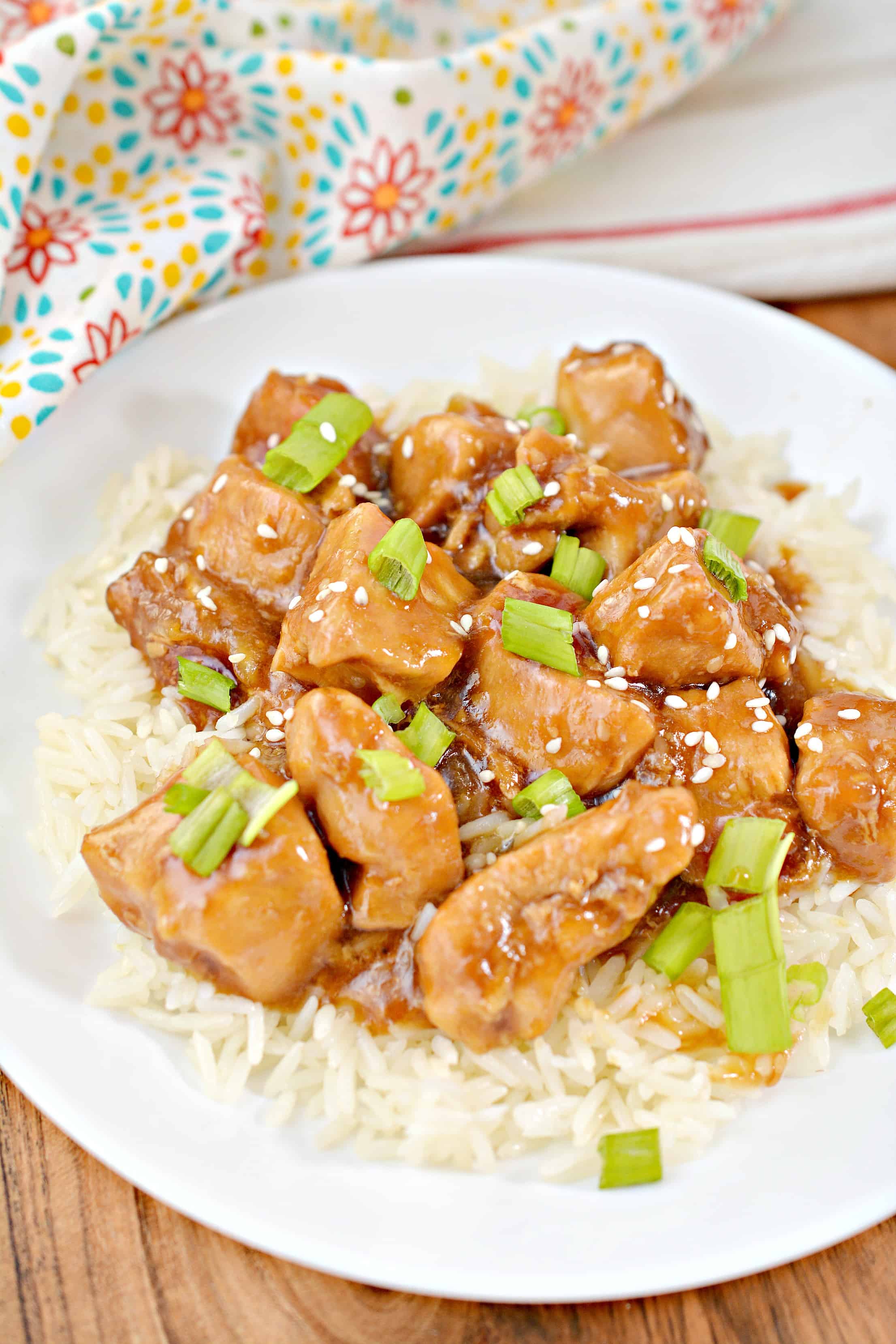 instant pot sesame chicken