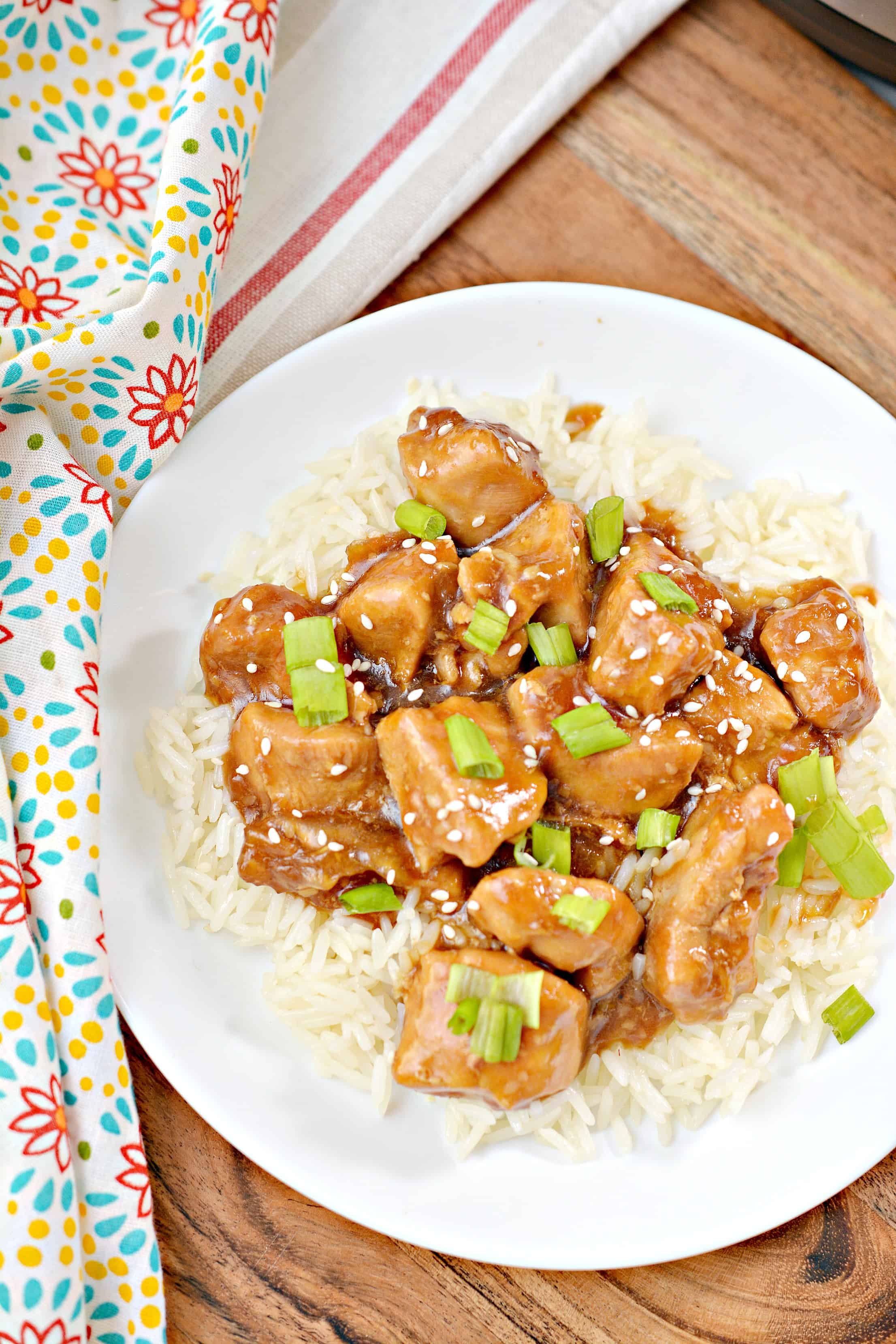 Sesame chicken recipe instant pot hot sale