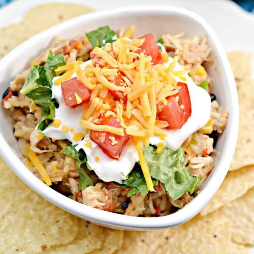 Instant-Pot Chicken Burrito Bowl