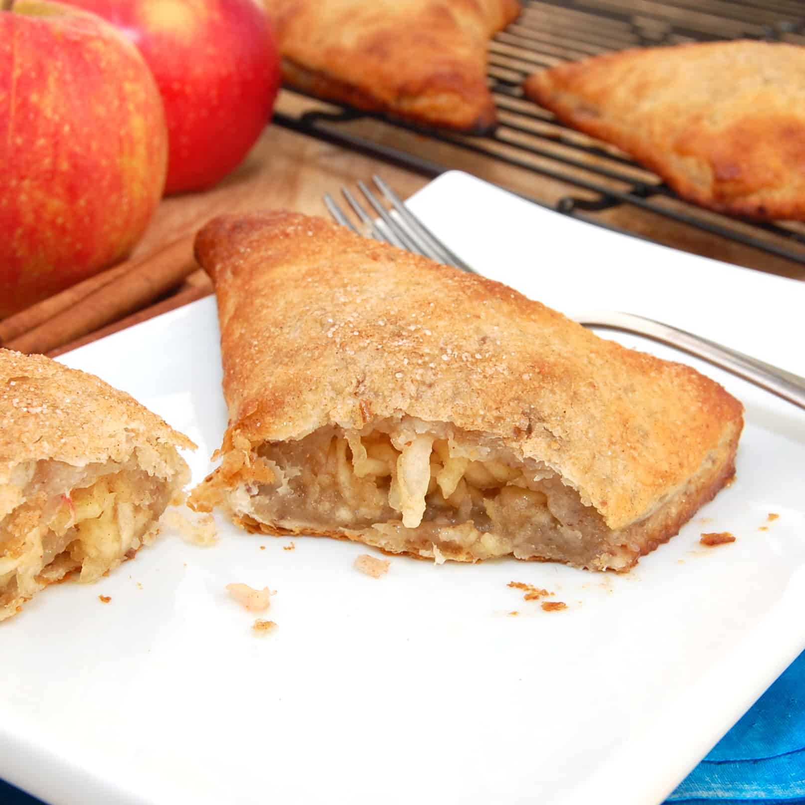 ready to serve homemade apple turnover