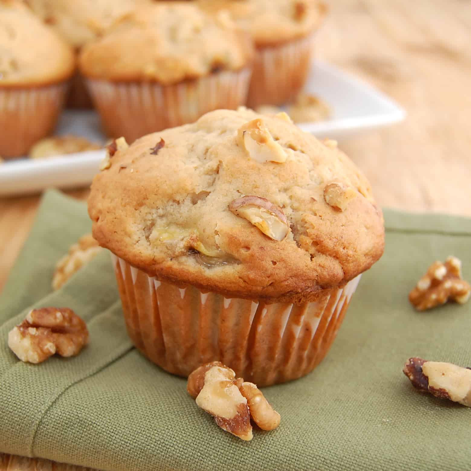ready to serve easy banana muffins