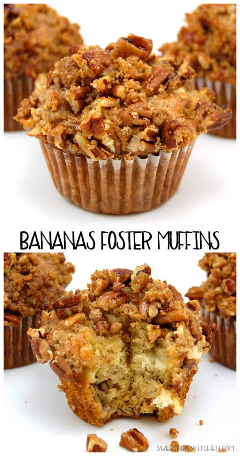 Bananas Foster Muffins Sweet Pea's Kitchen