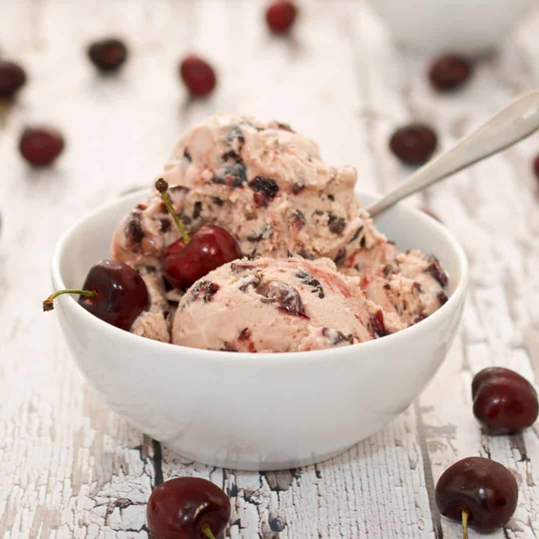 Black Cherry Chocolate Ice Cream Sweet Pea's Kitchen