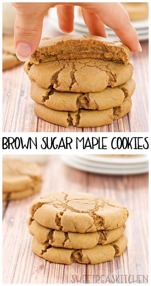 Brown Sugar Maple Cookies