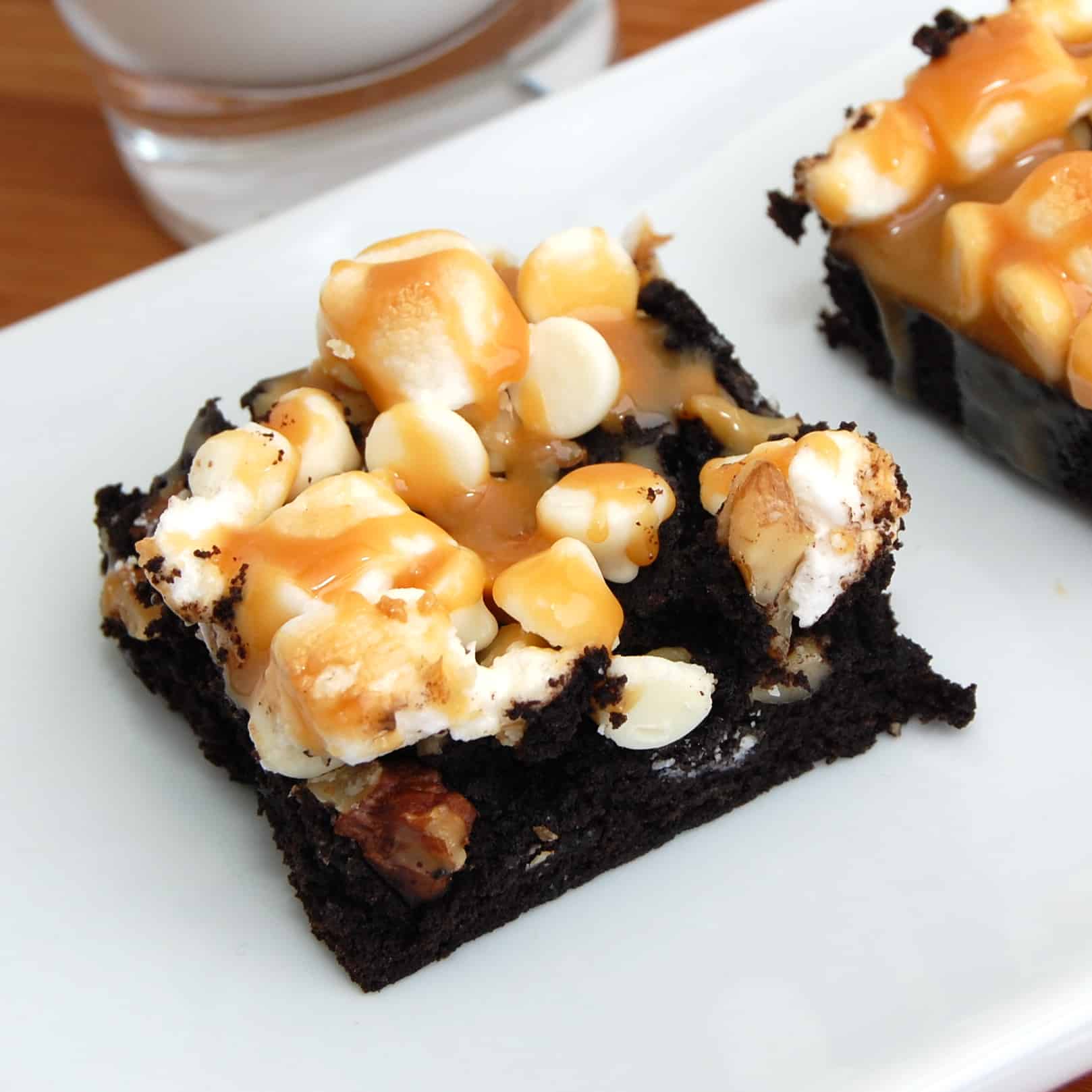 Caramel Marshmallow Brownies