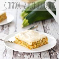 Carrot-Zucchini Bars with Cream Cheese Frosting