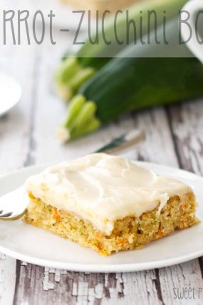 Carrot-Zucchini Bars with Cream Cheese Frosting