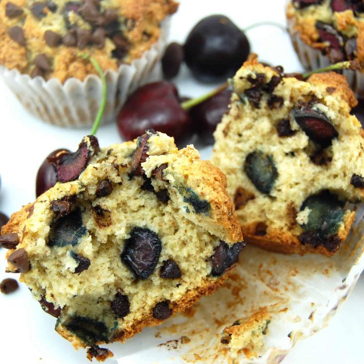 Cherry Chocolate Chip Muffins Sweet Pea S Kitchen   Cherry Chocolate Chip Muffins 3 720x720 