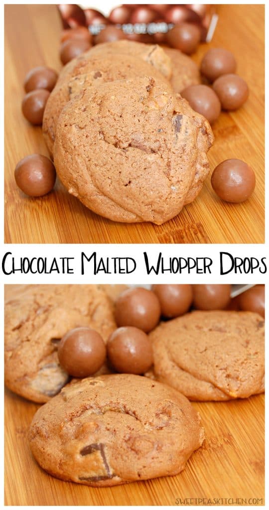 Chocolate Malted Whopper Drops - Sweet Pea's Kitchen