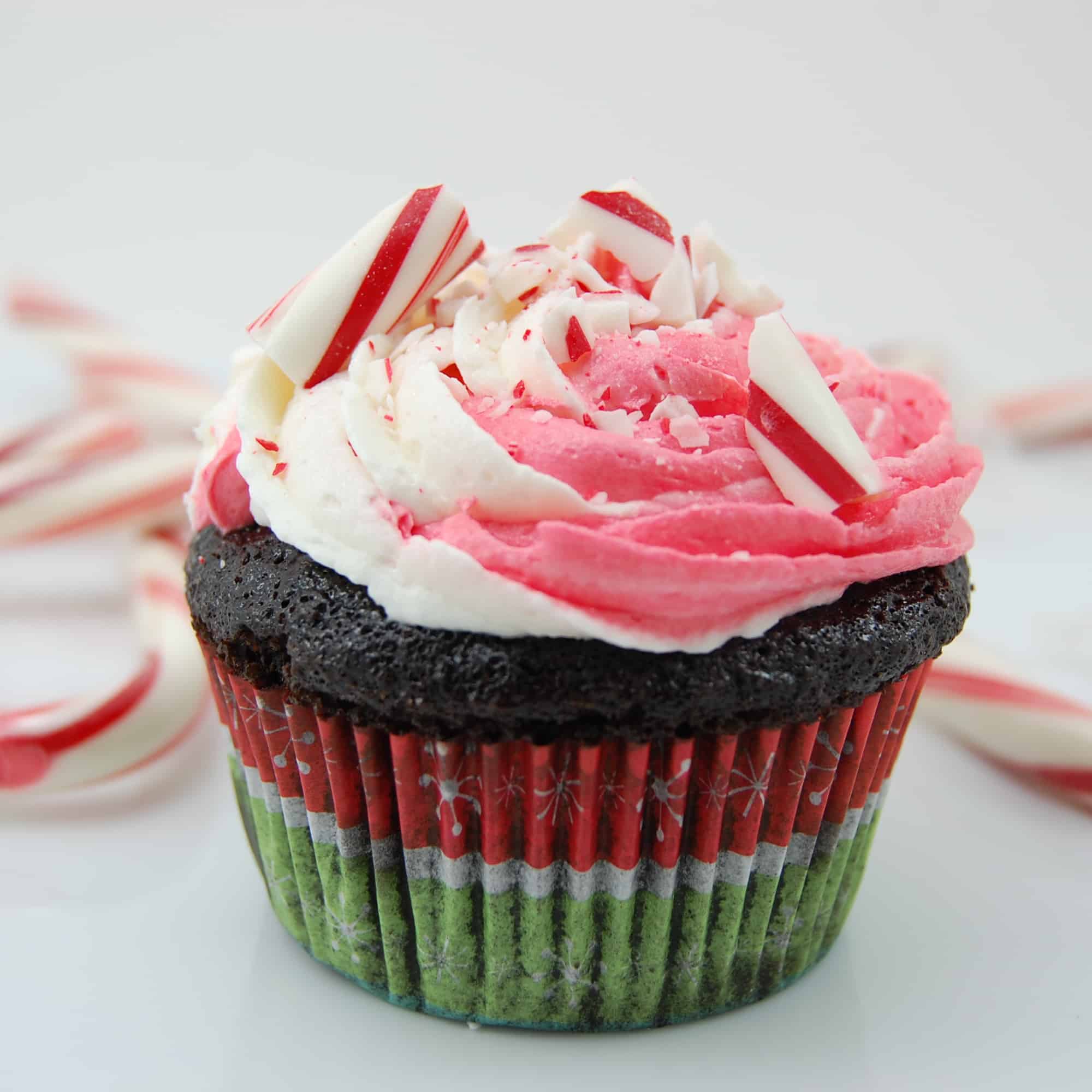 Chocolate Peppermint Cupcakes