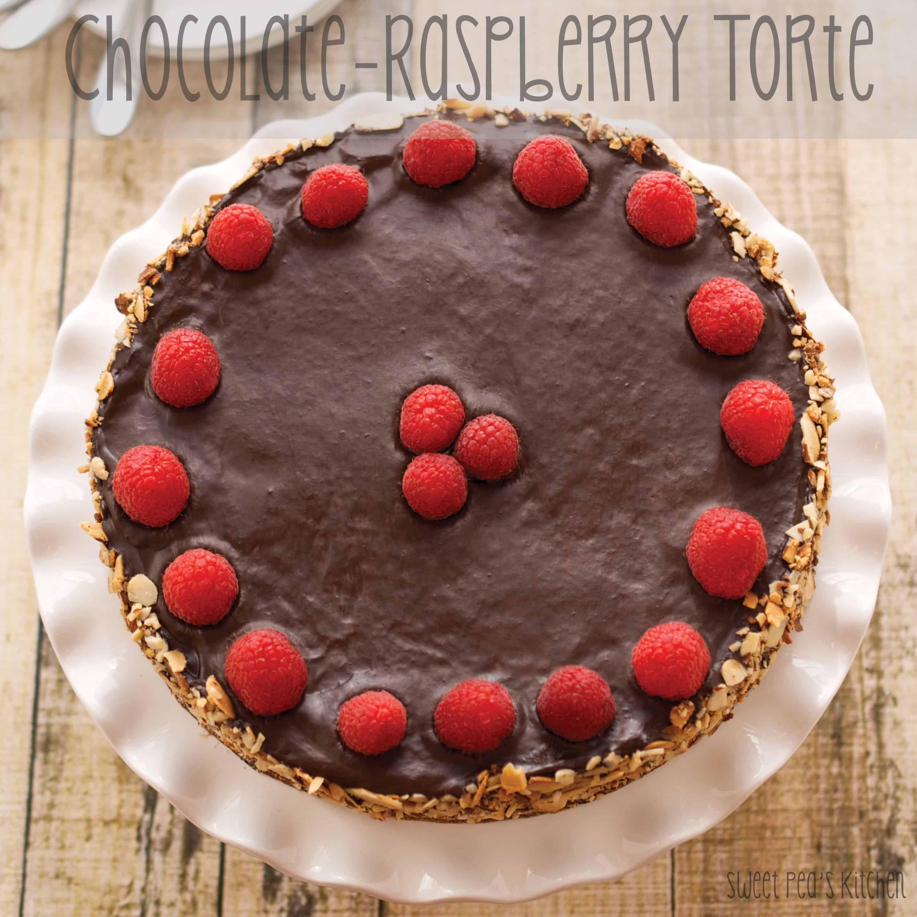 Raspberry Chocolate Cake Torte Recipe