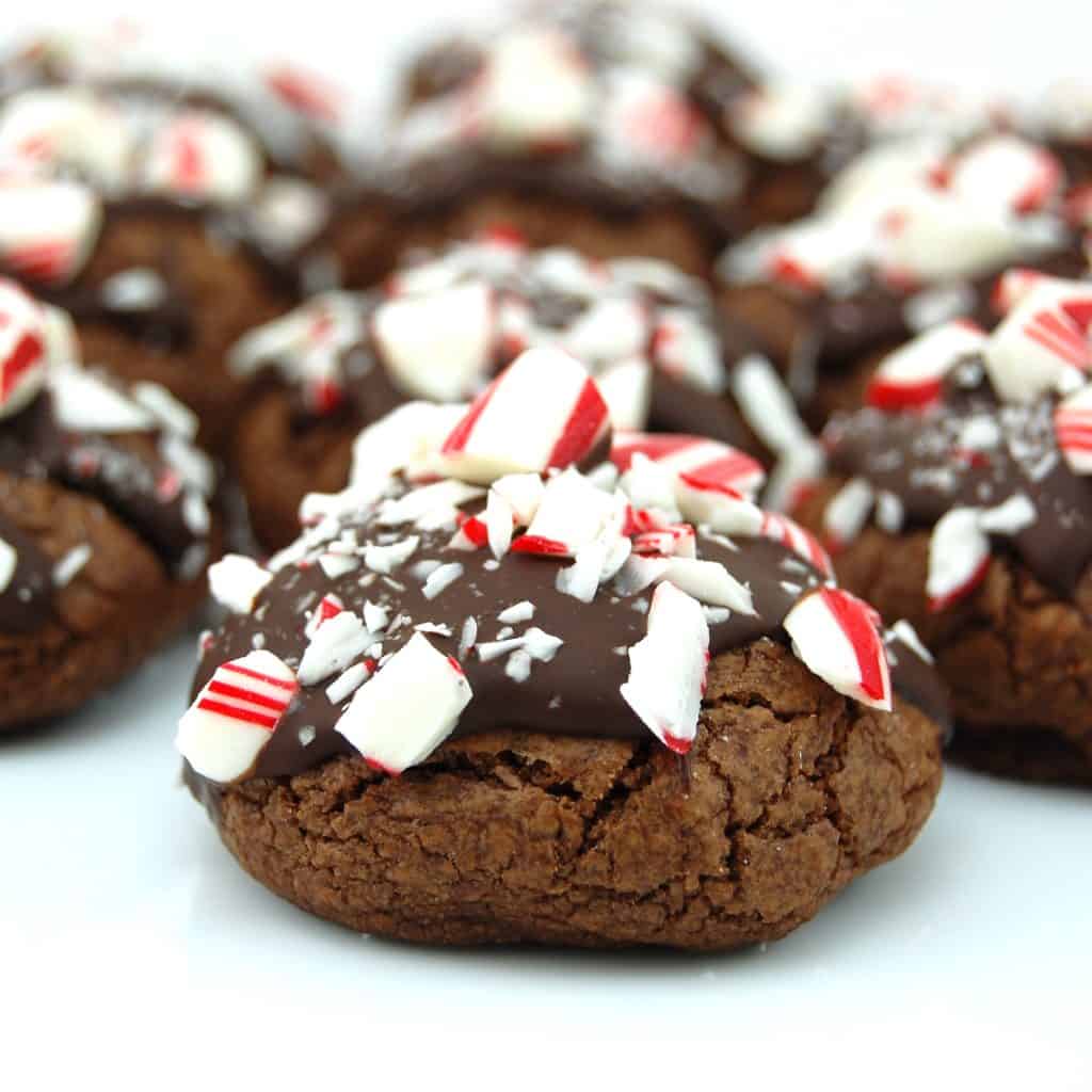 Double Chocolate Peppermint Cookies - Sweet Pea's Kitchen