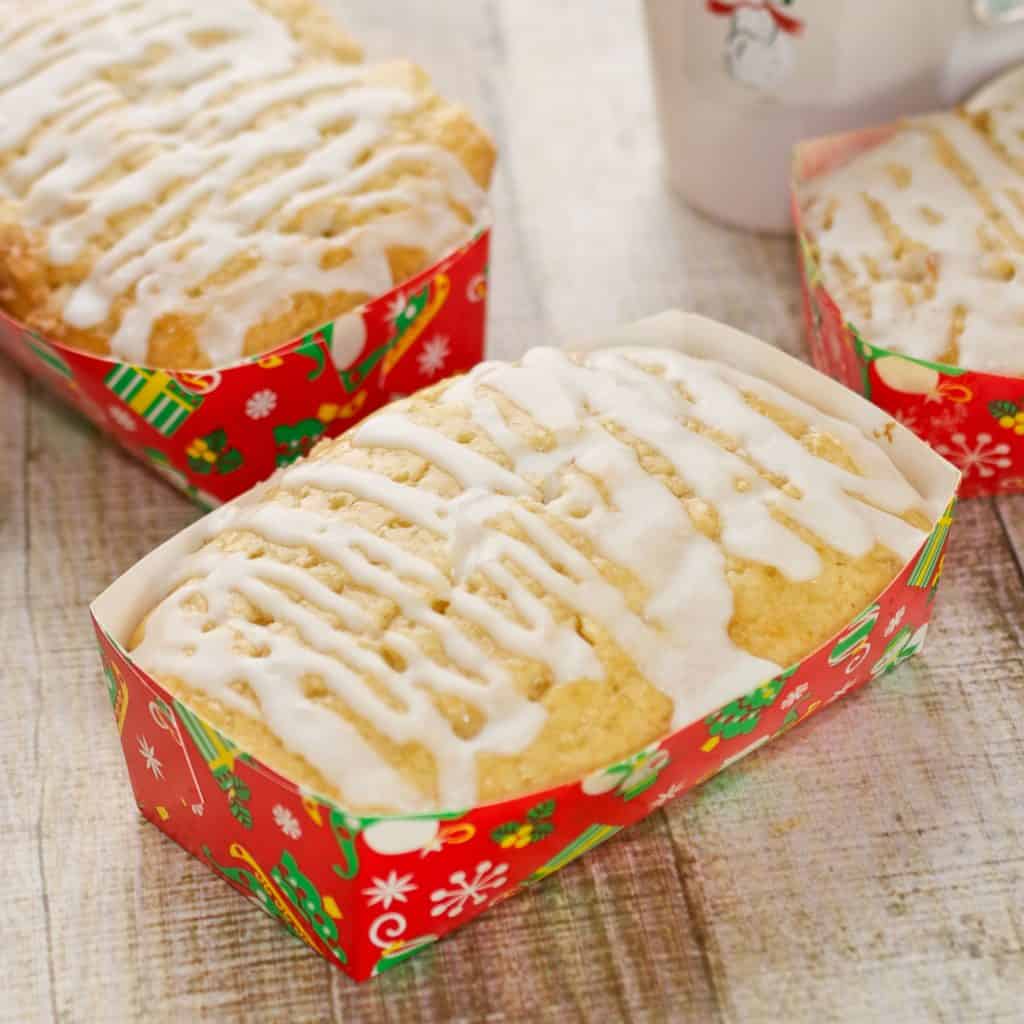 Egg Nog Bread Recipe with Rum Glaze Sweet Pea's Kitchen