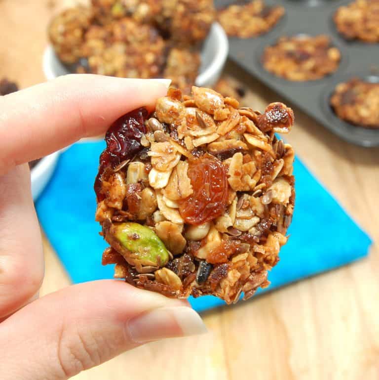 Fruit and Nut Granola Bites Sweet Pea's Kitchen