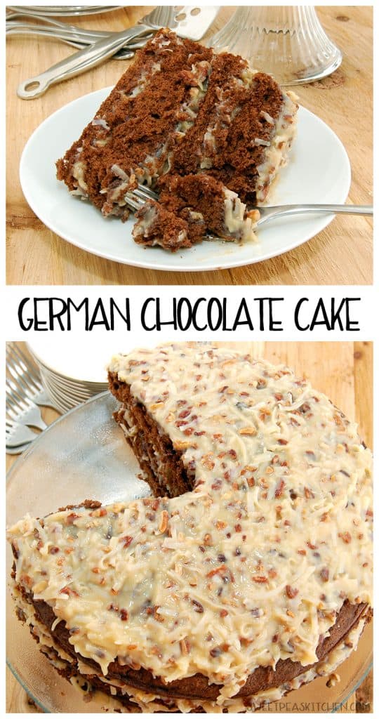 German Chocolate Cake - Sweet Pea's Kitchen