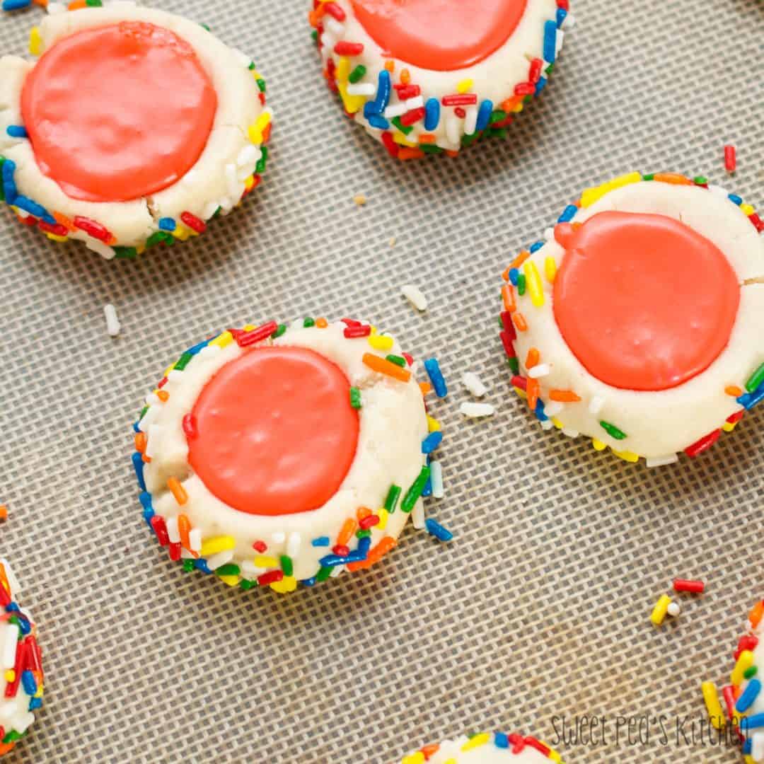 Thumbprint Cookie Recipe with Icing Filling Sweet Pea's Kitchen