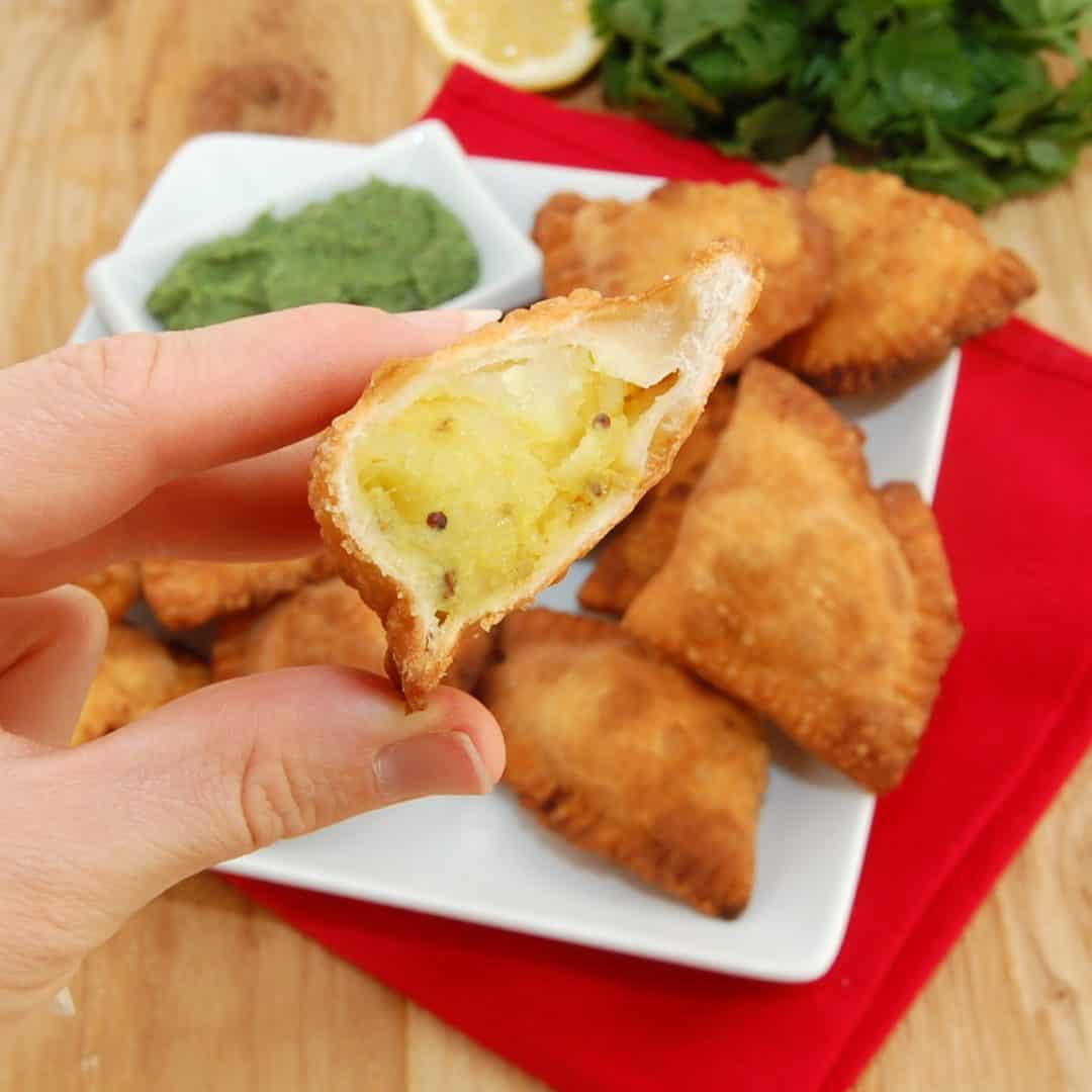 Easy Homemade Indian Samosa Recipe | Sweet Pea's Kitchen